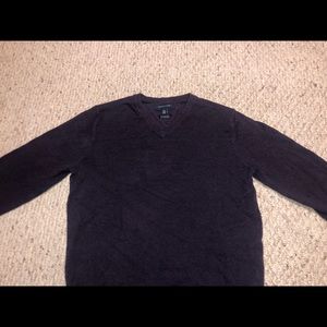 Men Purple Tommy Hilfiger Sweater Pullover Medium